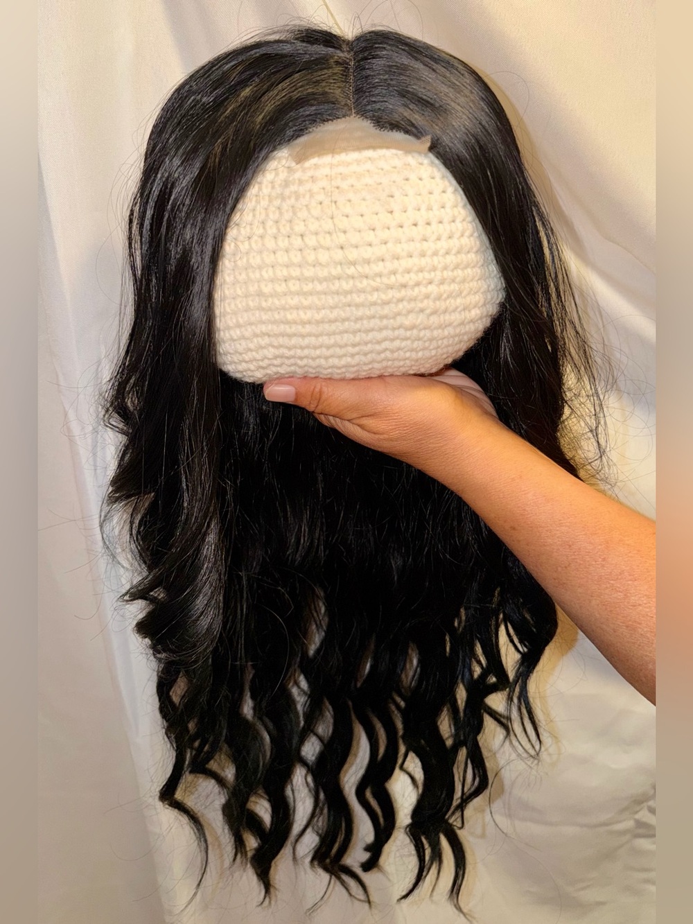 Black Lace Front Wavy Women’s Wig - Natural Black